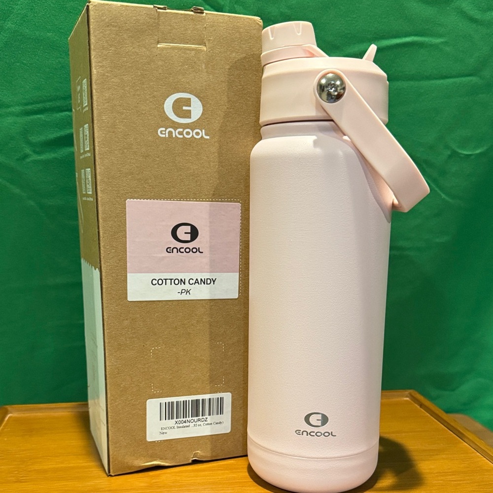 ENCOOL Pink Insulated Water Bottle
